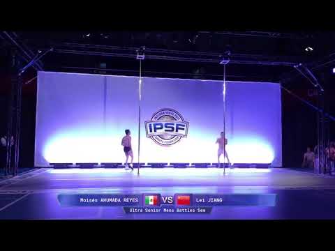 Men’s Battle Semi Moises Ahurey & Jiang Lei  -  2017 World Ultra Pole Championships