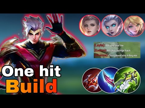 Chou Damage Build One Shot - easy win (try this build)