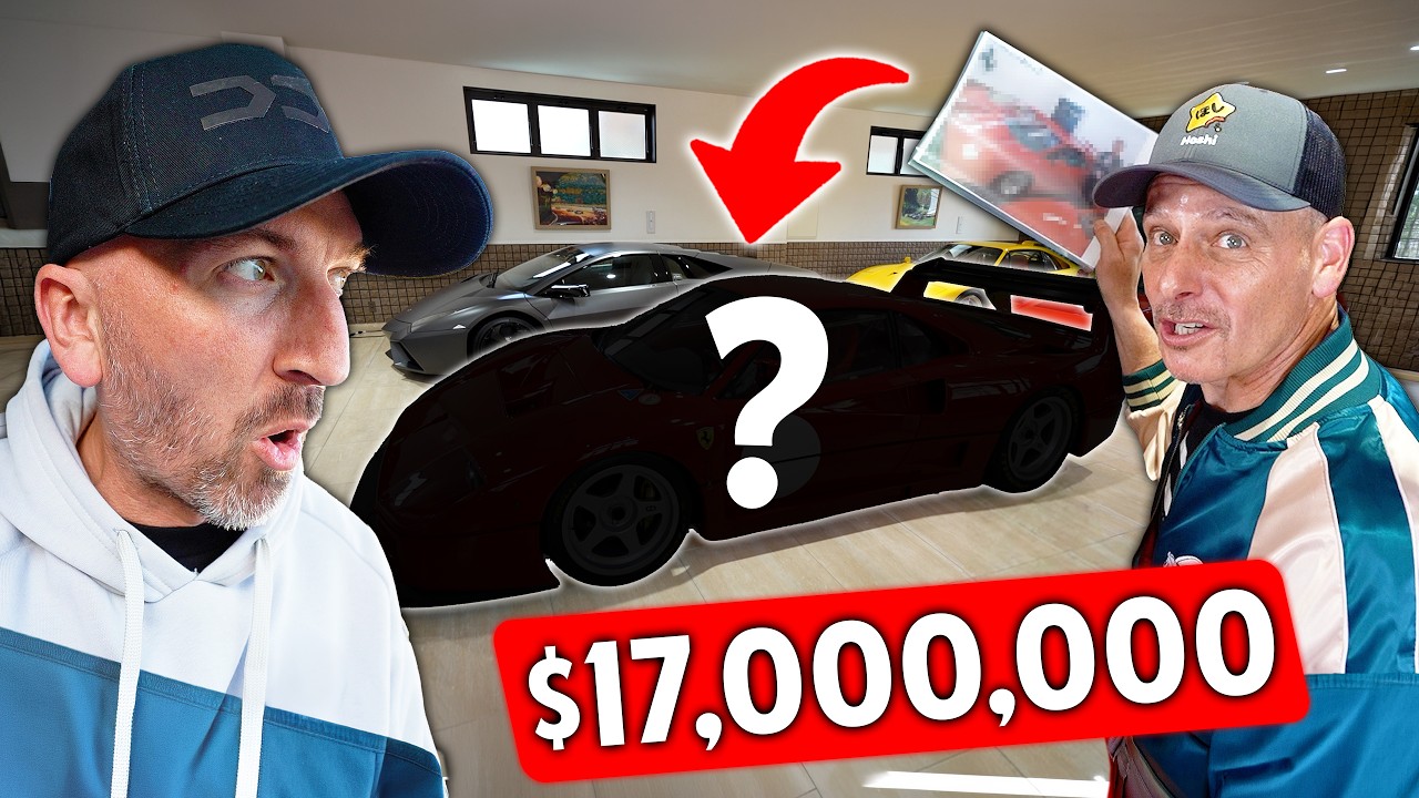 Inside Japanese Billionaires Secret $100,000,000 Car Collection