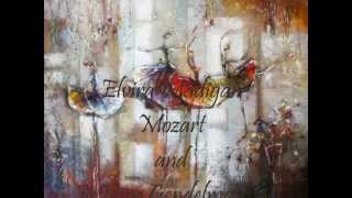 Mozart / Clayderman - Elvira Madigan /  Irene Gendelman - paintings