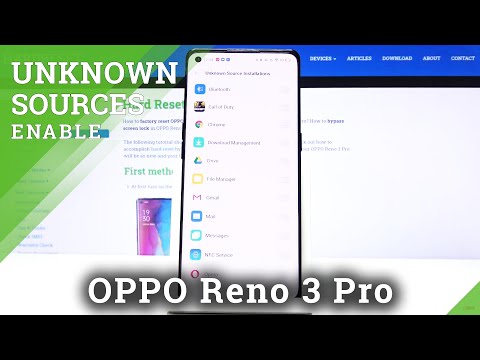 How to Allow App Installation in OPPO Reno 3 Pro – Unknown Sources