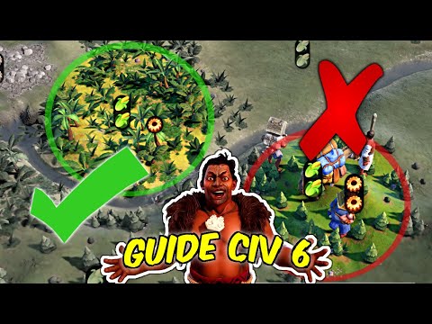 [French with subtitles] 4 tricks to place your cities perfectly in Civilization 6