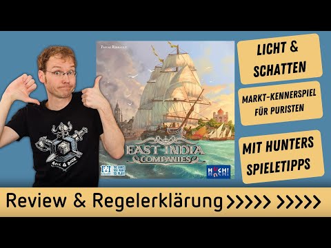 East India Companies– Brettspiel – Review und Regelerklärung