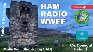 Father & Son - Flora & Fauna Ham Radio Camping Trip - Kayaking And Camping - Malin Beg