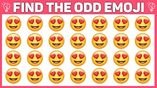 Find the ODD Out | Emoji Quiz | Easy,Medium,Hard,
