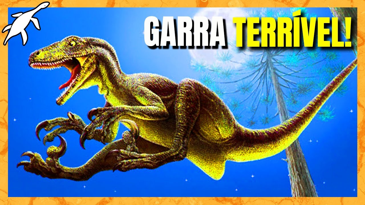 DEINONYCHUS: o RAPTOR que inspirou JURASSIC PARK!