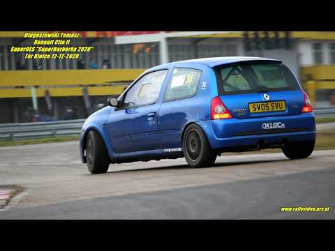 Długoszewski Tomasz - Renault Clio II - SuperOES "SuperBarbórka 2020" Tor Kielce 12-12-2020