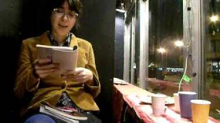 Sarah Reiter reads David Berman from the window over tea