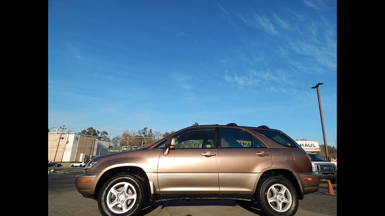 1999 Lexus RX300 AWD SUV in depth walk around video ...