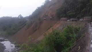 preview picture of video 'Silchar Shillong Guwahati Road Heavy Landslide'
