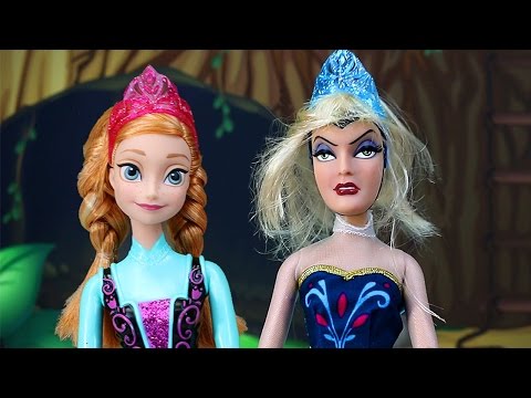Frozen Elsa es Secuestrada por Hans y Reemplazada con la Nueva Reina Malvada con Anna y Kristoff Video
