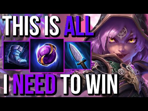 Killing Titan With Only 3 ITEMS! | Scylla Mid
