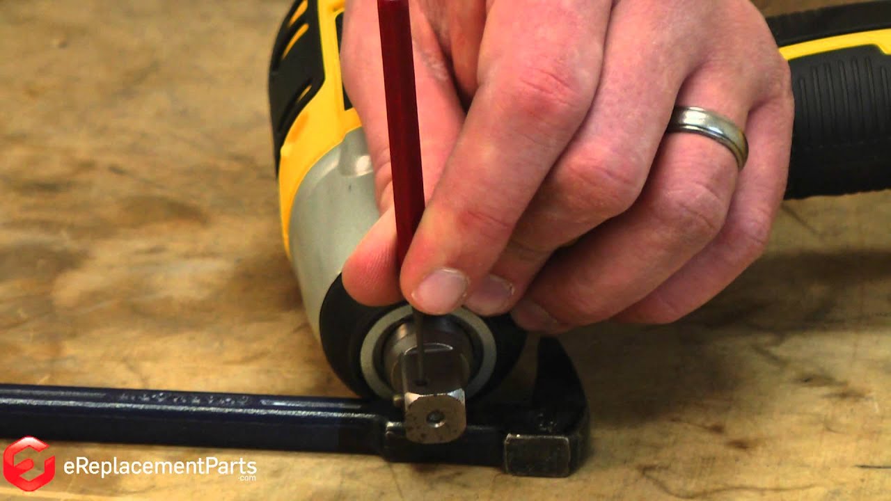 Replacing the Impact Wrench Anvil Assembly