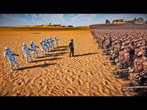 JOHN WICK & 8 STORMTROOPER VS 1,000,000 ORCS - Ultimate Epic Battle