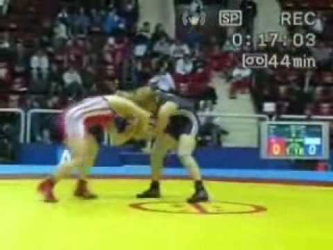 2007 European Championships FW 55Kg 1/8 Final 2