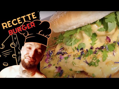 Recette Burger à la raclette fondue