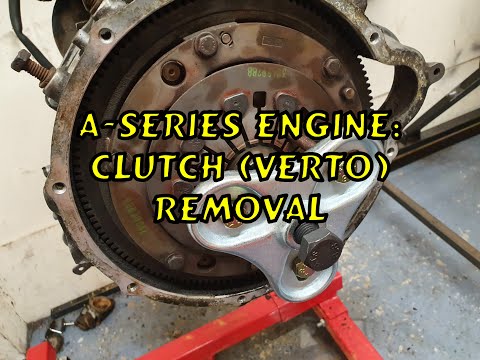Classic Mini Restoration : A- series Engine, Clutch (Verto) Removal