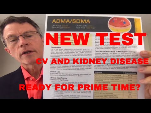 NEW tests for vascular and kidney disease - ADMA SDMA