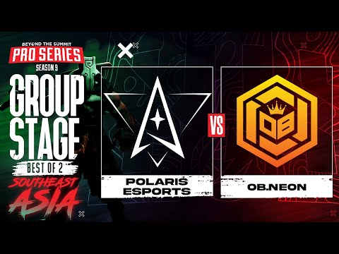 Polaris vs OB.Neon Game 1 - BTS Pro Series 9 SEA: Group Stage w/ Ares & Danog