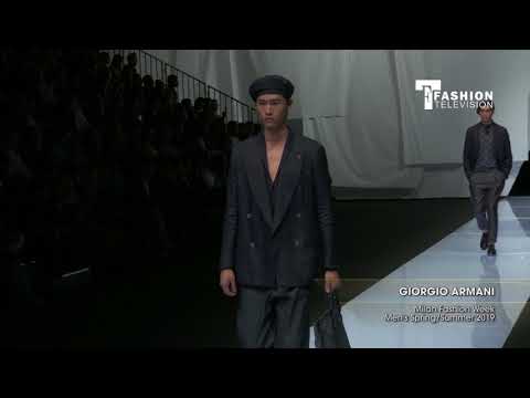 GIORGIO ARMANI Milan Fashion Week Men's Spring/Summer 2019 Highlight