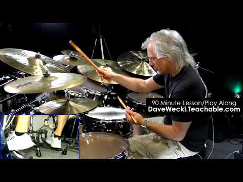 Dave Weckl: Songo Mikele Lesson and Play Along
