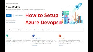 YouTube Thumbnail for How to Setup Azure Devops