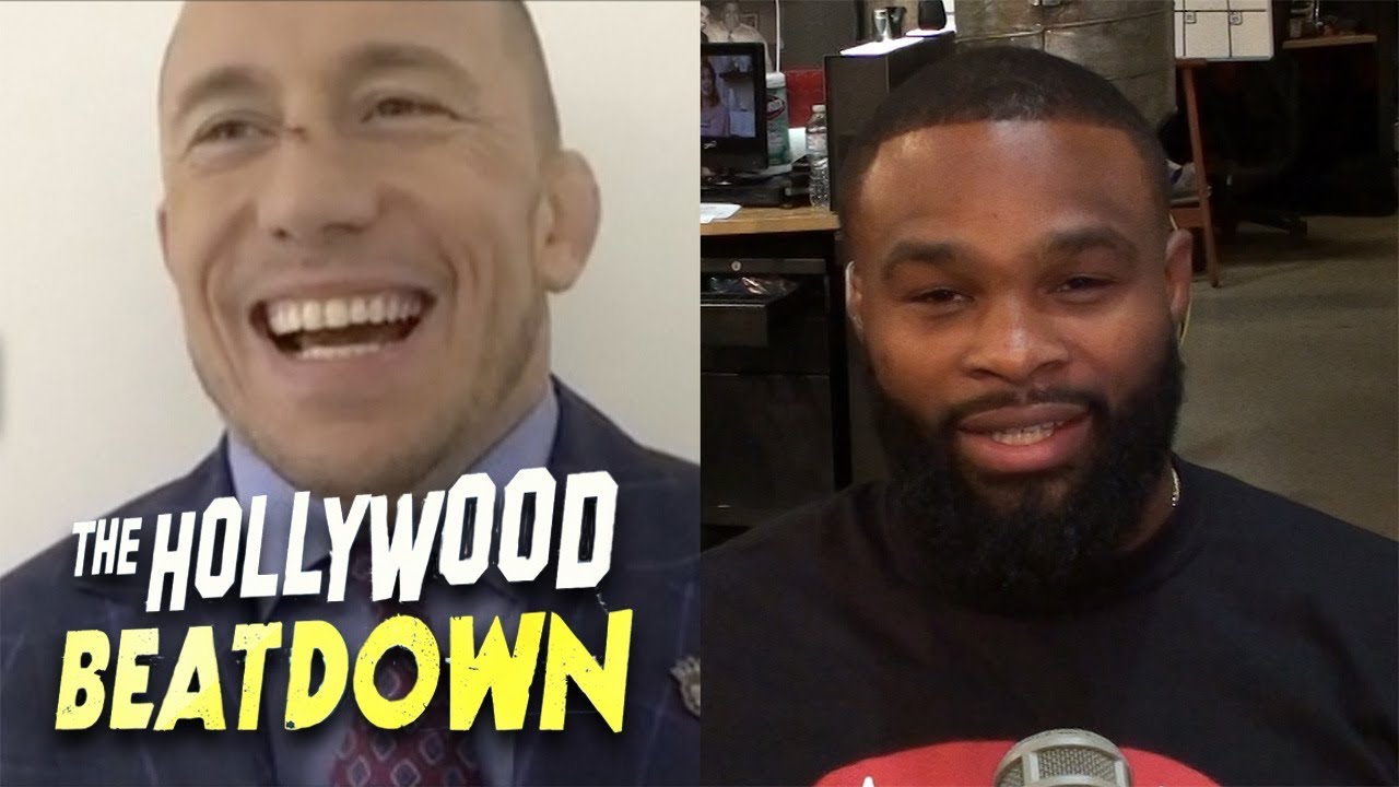 GSP and Tyron Woodley Talk About Their Potential Super Fight | The Hollywood Beatdown