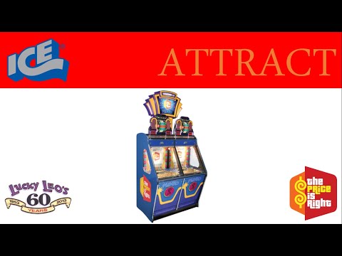 Price Is Right - Plinko 2P Coin Pusher - Attract Mode