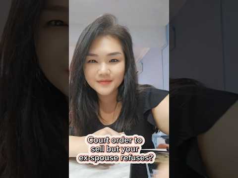 When you have court order to sell the house hut ex-spouse refuses. What can you do? Watched on!