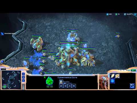 Destiny learning protoss (Minigun on Skype) [Game 10] - Starcraft 2 Ladder