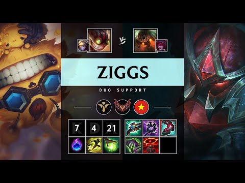 Ziggs Support vs Nautilus - VN Grandmaster Patch 25.19
