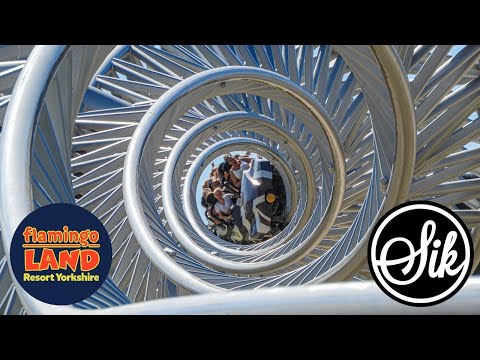 Sik - Rollercoaster Front Seat POV @Flamingo Land - United Kingdom