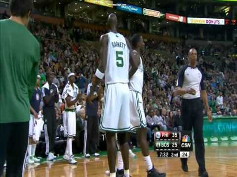 Jeff Green's Circus Shot vs Sixers - 11/09/12f
