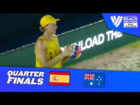 Herrera/Gavira vs. Hodges/Schubert - Quarter Finals Highlights Goa 2023 #BeachProTour