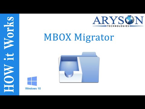 How to Convert MBOX to PST by Aryson MBOX Converter