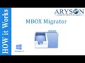 How to Convert MBOX to PST by Aryson MBOX Converter