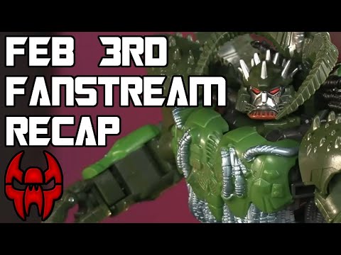 February 3rd Transformers Pulse Fanstream Recap: AOTP Liege Maximo, Full Nexus Prime Confirmed