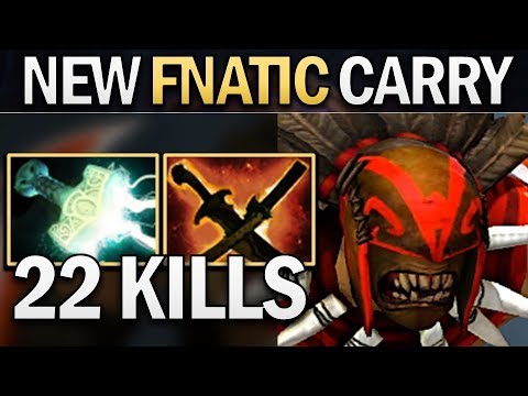 NEW FNATIC CARRY 23SAVAGE BLOODSEEKER - DOTA 2 GAMEPLAY