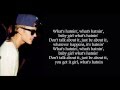 Justin Bieber - What's Hatnin' Lyrics 