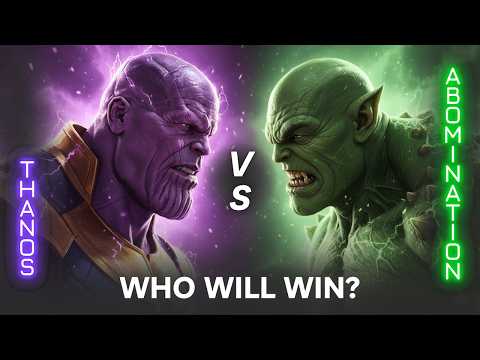 Thanos vs. Abomination - The Mismatch Marvel Fans Never Asked For