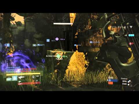 Destiny Beta Multiplayer - Warlock Gameplay (PS4)