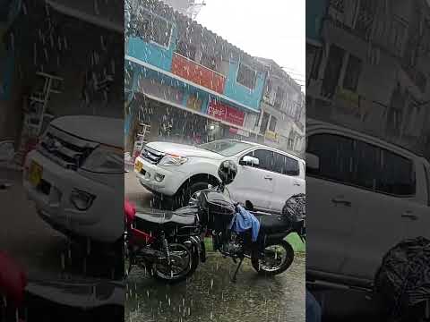 lindo lindo aguacero en Oiba Santander #heredero #oiba