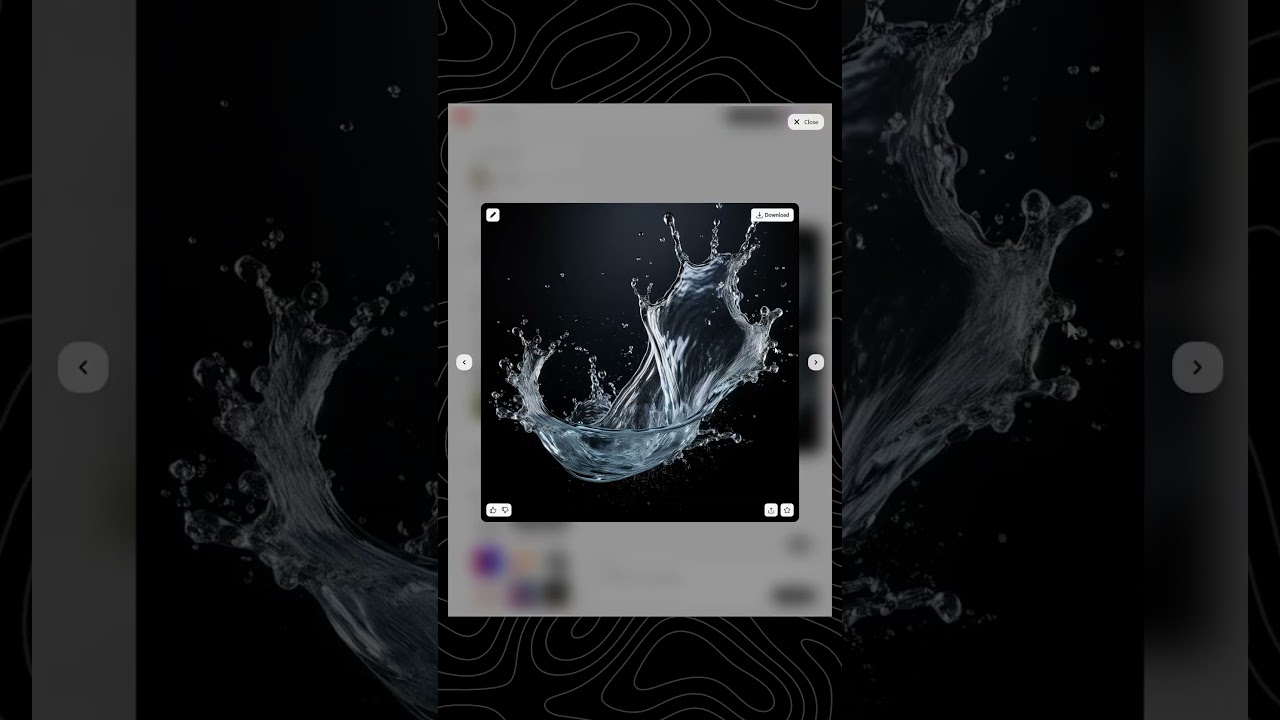 Como crear salpicaduras de agua usando pinceles en #photoshop