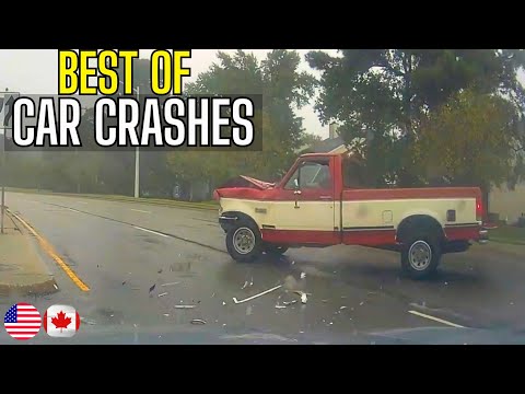 Best of Car Crashes Compilation | USA & Canada - 41
