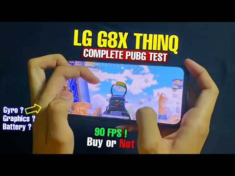 LG G8x ThinQ Pubg Test in 2025 | Graphics? Gyro? Battery? Price? | But or Not🤔
