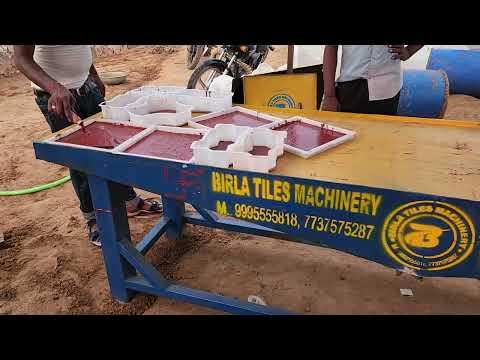 Interlocking Tiles Making Machine