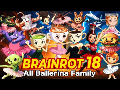 Smirkzy - Brainrot Anime Opening Song Pt. 18 (Official Music Video) feat. BALLERINA FAMILY