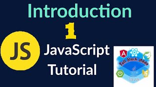 1. Javascript introduction | Full Stack Adda