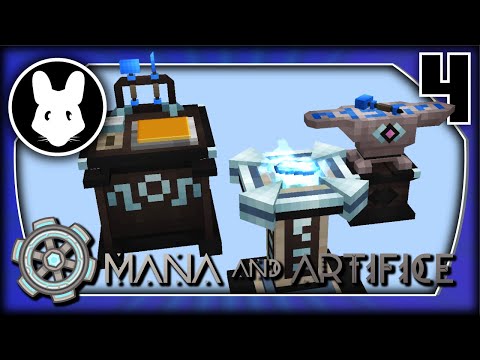 Mana & Artifice OP Runesmithing Pt4 Bit-By-Bit! 1.18 Minecraft mod.