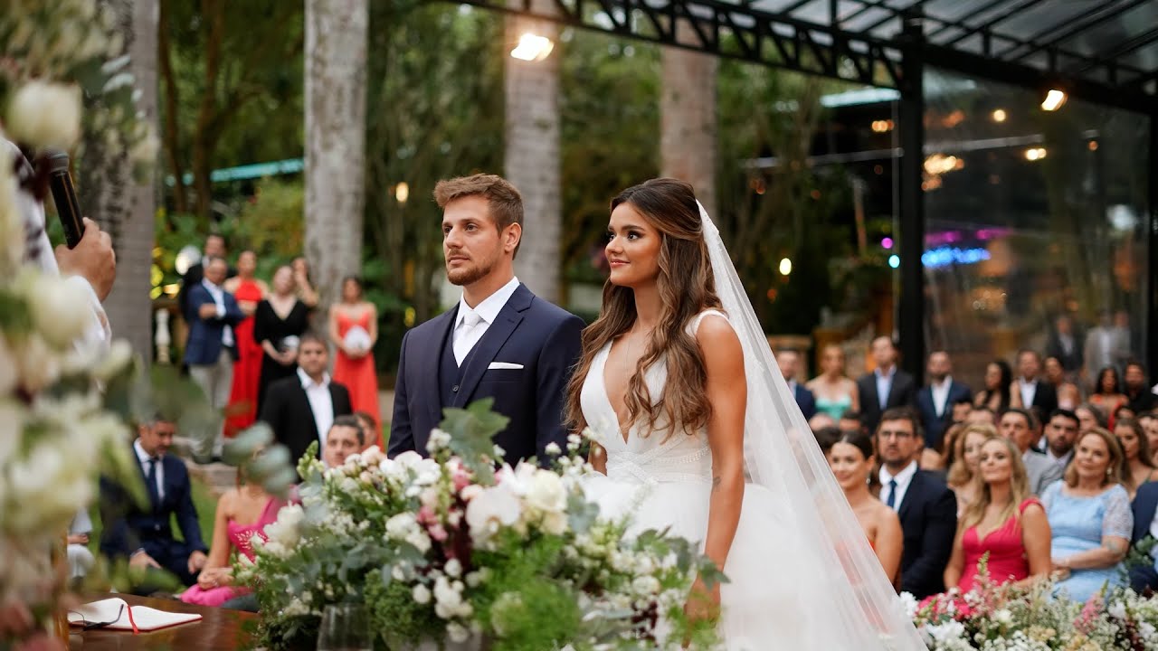 Bruna e Danilo | Casamento lindo na Fazenda Santa Barbara - 4K